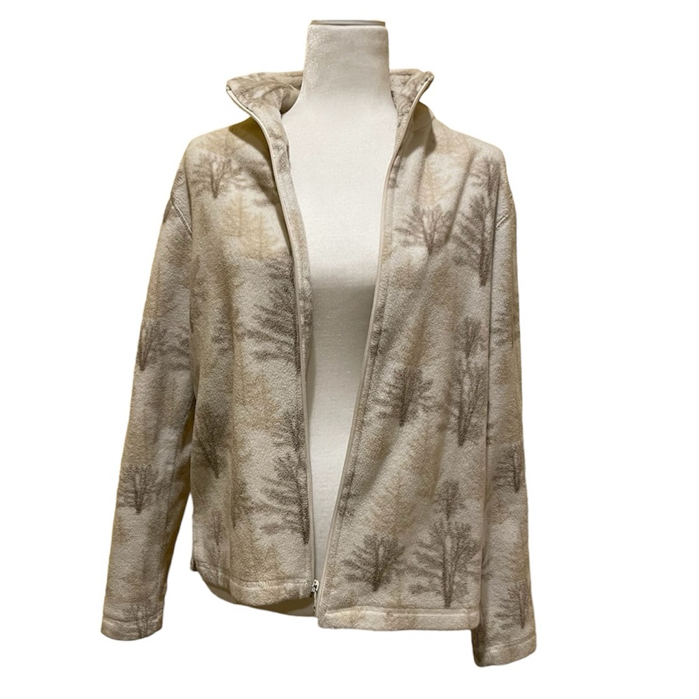5 for $25 ❄️ St John’s Bay Fleece Zip Up Jacket Medium